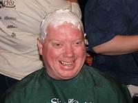 Shaving our Heads in Support of St. Baldricks Kids Cancer Charity